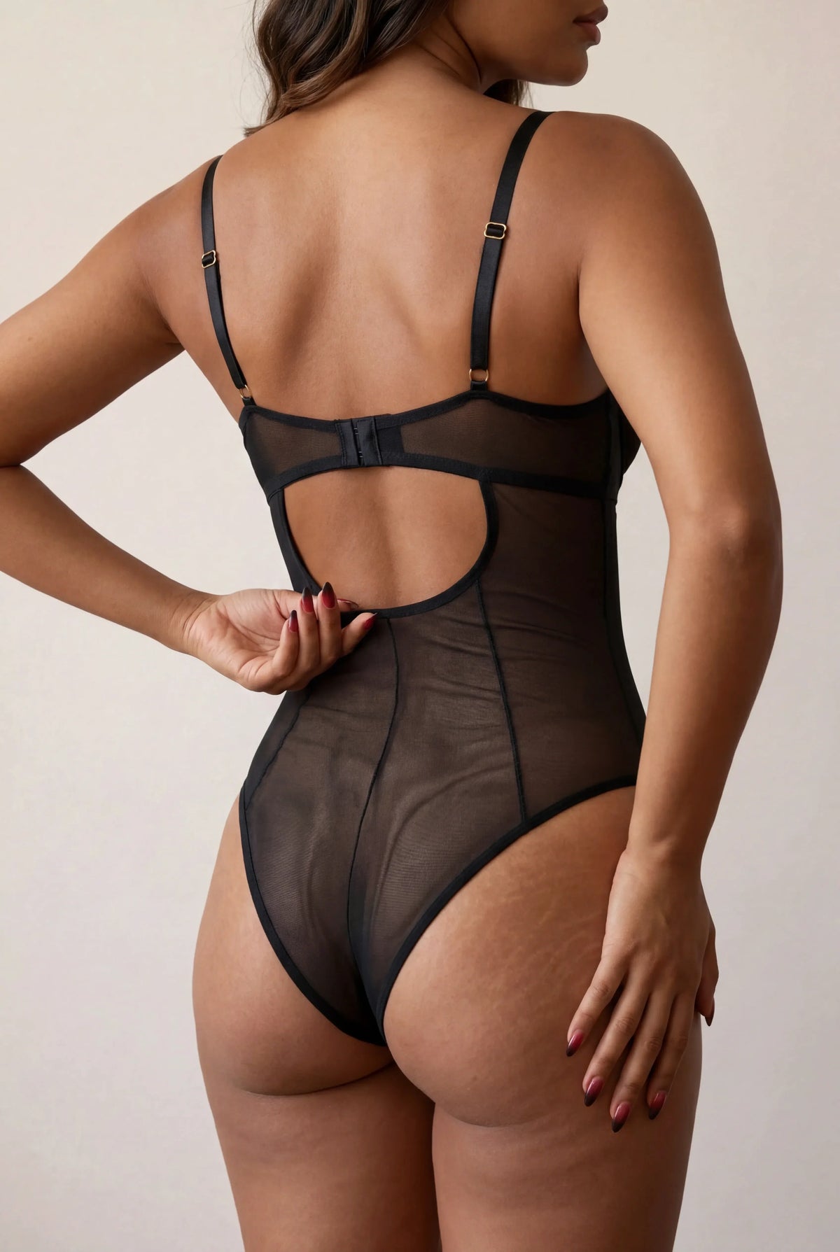 Body til kvinder - ISYA - NAKED Underwear - Nærbillede af produkt bagfra