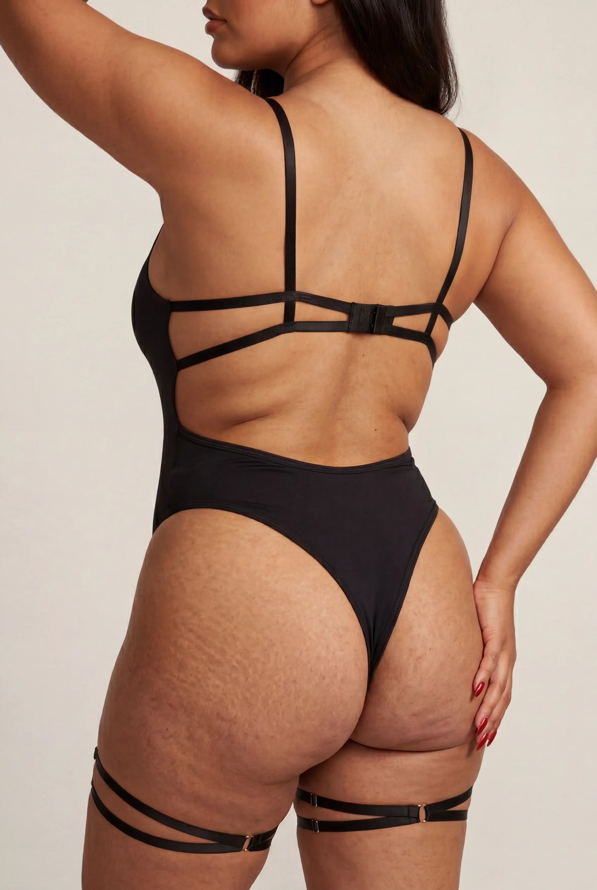 Body Avec Tour De Cuisses Noir Sauvage